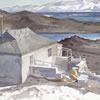 Shackletons Hut - The Nimrod Expedition, Watercolor (22